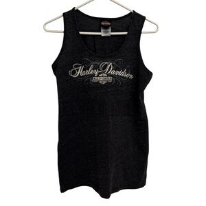 Harley Davidson Sleeveless Tank Top M&S Chambersburg PA Women’s Large Made USA